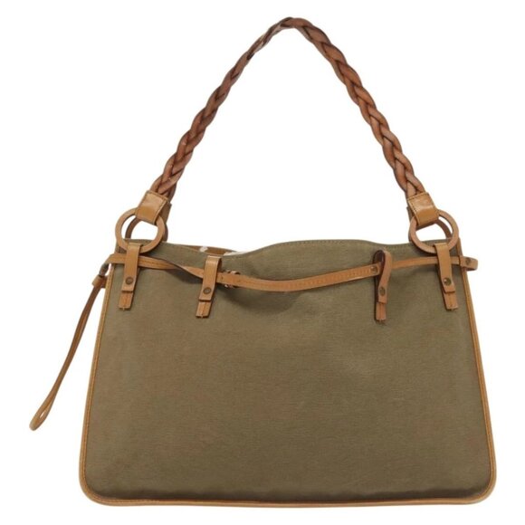 GUCCI Tote Bag Canvas Beige 109133 Auth 139271 - Picture 12 of 15